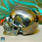 Bijzondere menselijke schedel, met de hand uit kristal van