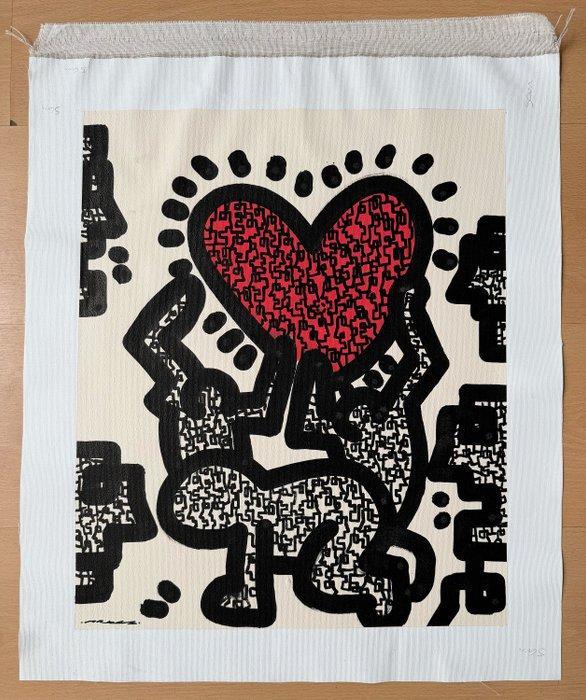 MrKas - “Le seul bagage qui compte, c’est l’amour que nous, Antiek en Kunst, Kunst | Schilderijen | Modern