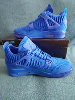 Air Jordan - 4 retro Flyknit Blue royal - Sneakers - Maat:, Nieuw