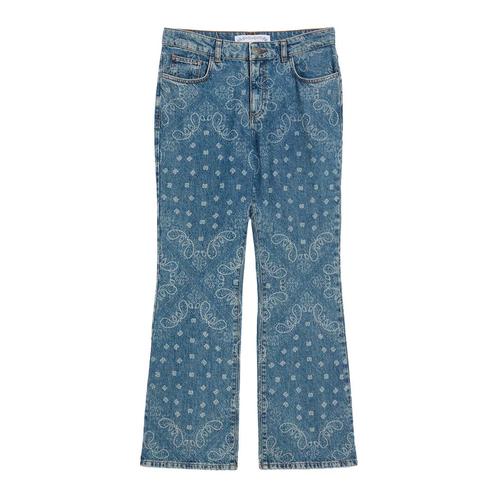 Pennyblack • blauwe flared jeans motief • 36 (IT42), Kleding | Dames, Broeken en Pantalons, Verzenden