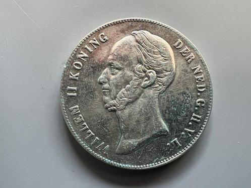 Nederland. Willem II. 2 1/2 Gulden 1848 (Zonder, Postzegels en Munten, Munten | Nederland