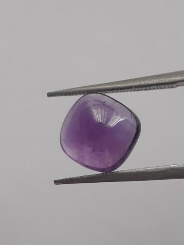 Natural purple Amethyst - 2.188 ct - cushion cabochon - 7.8 disponible aux enchères