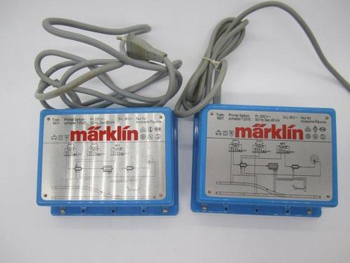 Märklin H0 - 6611 - Accessoires - 2x transformateur de, Hobby & Loisirs créatifs, Trains miniatures | HO