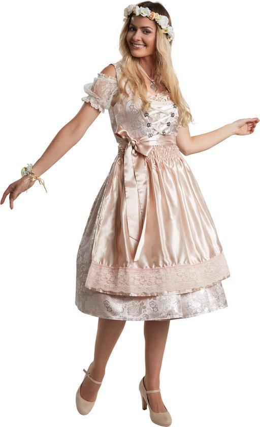 2dekans | Dressforfun Midi-Dirndl Traunstein model 2 XL -, Kinderen en Baby's, Carnavalskleding en Verkleedspullen, Ophalen of Verzenden