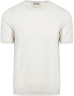 Suitable Knitted T-shirt Wap Ecru maat Maat 48/50 (M) Heren, Kleding | Heren, T-shirts, Wit, Nieuw, Suitable, Verzenden