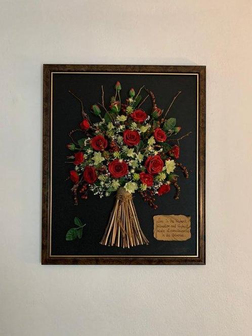 Photo (1) - fleurs en soie, Antiek en Kunst, Curiosa en Brocante