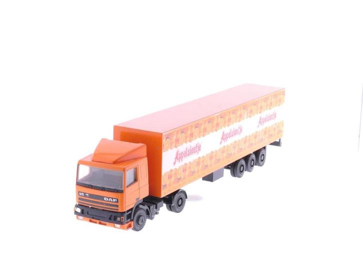 Schaal 1:50 Lion Car No65 Daf 95 vrachtauto Appelsientje..., Hobby & Loisirs créatifs, Voitures miniatures | 1:50, Enlèvement ou Envoi