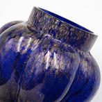 Kralik Art Deco Cobalt - Aventurin Glass Vase 1920 - Vase -, Antiek en Kunst