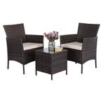 MaxxGarden Tuinset - Set van 2 tuinstoelen - kunststof 3..., Ophalen of Verzenden, Nieuw