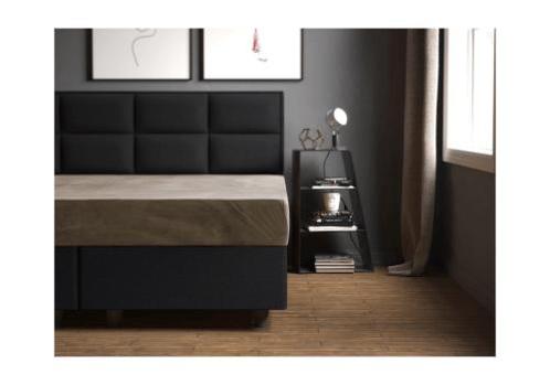 Sleeptime Velvet Hoeslaken Taupe, Huis en Inrichting, Slaapkamer | Beddengoed