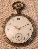 Reloj de bolsillo antiguo - pocket watch bañado en plata -
