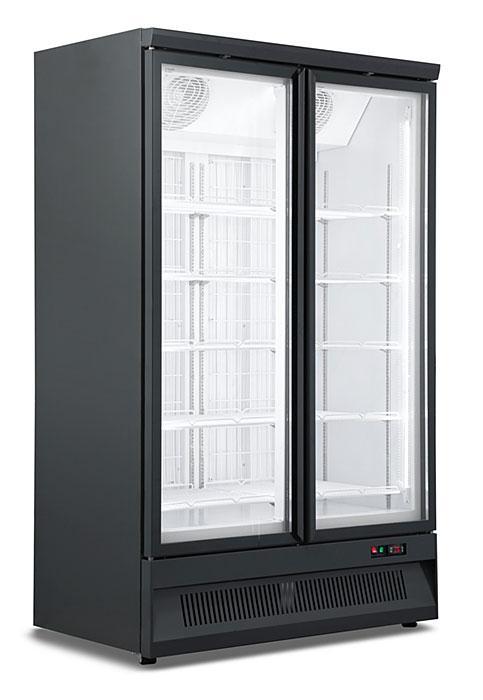 Koelkast 2 Glasdeuren Svo-1000R, Zakelijke goederen, Horeca | Keukenapparatuur, Koelen en Vriezen, Verzenden