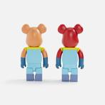 Medicom Toy Be@rbrick - 400% Bearbrick set - Ren & Stimpy, Antiek en Kunst, Kunst | Schilderijen | Modern