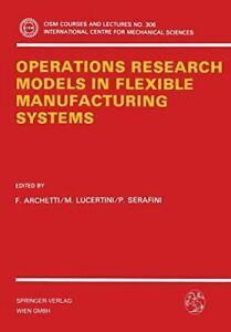 Operations Research Models in Flexible Manufacturing, Livres, Livres Autre, Envoi
