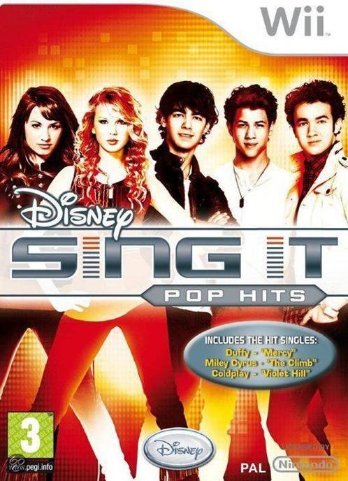 Disney Sing IT Pop hits (Wii Nieuw), Consoles de jeu & Jeux vidéo, Consoles de jeu | Nintendo Wii, Enlèvement ou Envoi