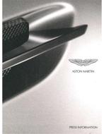 2008 ASTON MARTIN RANGE MEDIA BROCHURE ENGELS