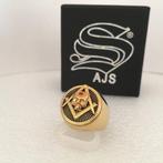 AJS Massif 3D Crâne Équerre et Compas Memento Mori, Antiquités & Art