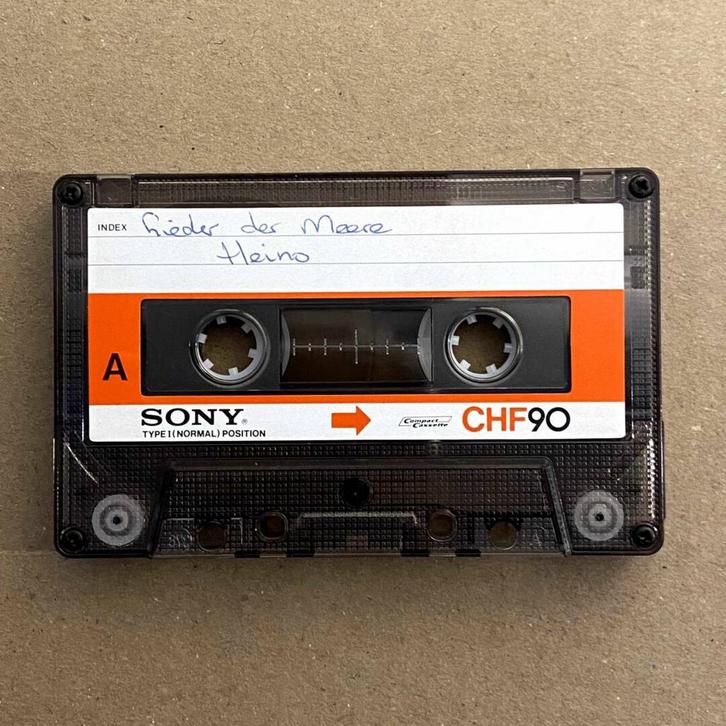 Sony CHF 90 onbespeeld gebruikt (Cassette band), Cd's en Dvd's, Cassettebandjes, Ophalen of Verzenden