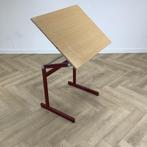 ergonomisch  school-tekentafel, beuken - rood, Huis en Inrichting, Tafelonderdelen, Gebruikt