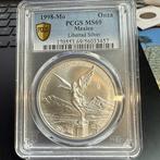 Mexico. 1 Onza 1998-Mo PCGS MS69, Postzegels en Munten