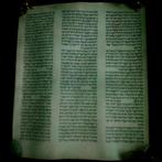 Jewish - Large Antique Manuscript Bible, Antiek en Kunst, Antiek | Boeken en Manuscripten