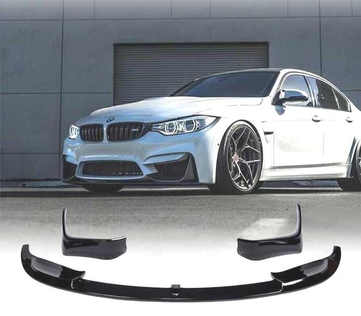 SPOILER LAME AVANT BMW F80 M3 F82 F83 M4 LOOK M PERFORMANCE, Auto-onderdelen, Carrosserie, Verzenden