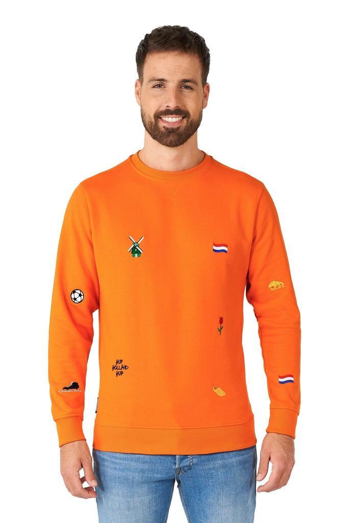 Oranje Holland Hup Trui Heren OppoSuits, Hobby en Vrije tijd, Feestartikelen, Nieuw, Verzenden