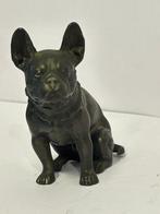 Sculpture, Een Franse bulldog - 7 cm - régule - 1920, Antiek en Kunst