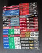 33 cassette New old stock - MAXELL-SONY-TDK-JVC-PDM - Audio, Nieuw