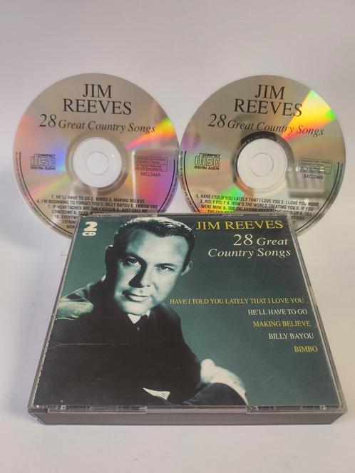 Jim Reeves: 28 Great Country Songs CD, Cd's en Dvd's, Cd's | Overige Cd's, Zo goed als nieuw, Ophalen of Verzenden