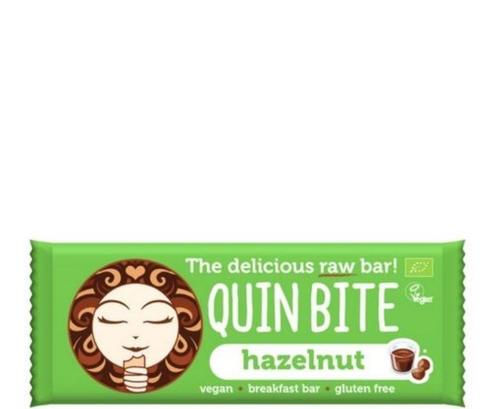 QuinBite reep Hazelnoot, Sport en Fitness, Gezondheidsproducten en Wellness, Ophalen of Verzenden