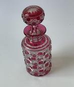 Baccarat - Flacon de parfum - Cristal - double pierreries, Antiek en Kunst, Antiek | Glaswerk en Kristal