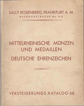 25 11 1929 Rosenberg, Sally, Frankfurt a M