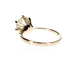 Zonder minimumprijs - Verlovingsring - 14 karaat Geel goud -