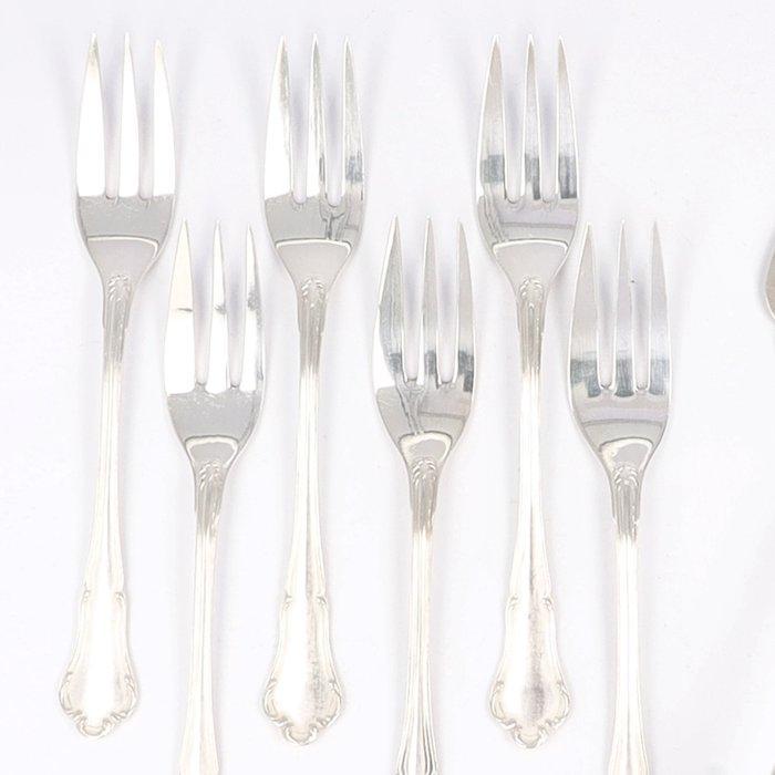 Koch & Bergfeld - Taartschep en Taartvorken - Model 3269, Antiek en Kunst, Antiek | Zilver en Goud