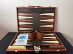 Bordspel - Luxe Vintage Backgammon Set: Tijdloze Elegantie, Antiek en Kunst