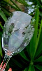 Service à boisson (8) - Drapé floraux - Cristal, eau -