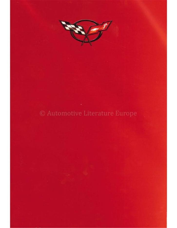 1998 CHEVROLET CORVETTE BROCHURE ENGELS (USA), Livres, Autos | Brochures & Magazines, Enlèvement ou Envoi