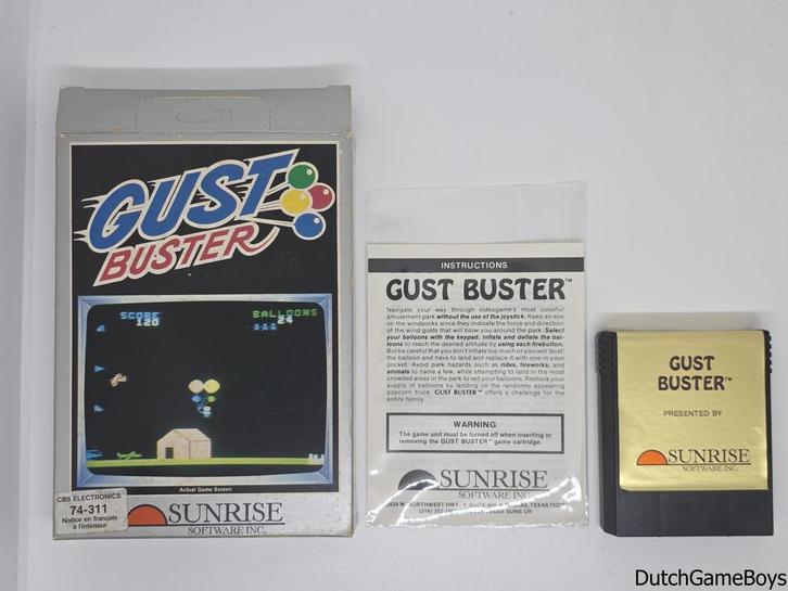 Colecovision - Sunrise - Gust Buster, Games en Spelcomputers, Spelcomputers | Overige, Gebruikt, Verzenden