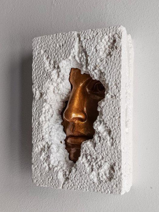 Salvatore Alibrio - Packaging brass effect - PEZZO UNICO, Antiek en Kunst, Kunst | Designobjecten