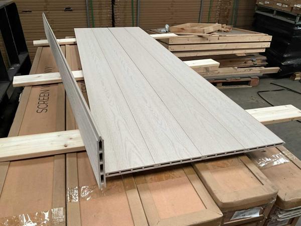 Veiling - 50x Composiet tuinplank mes- en groef houtlook 180, Tuin en Terras, Planten | Tuinplanten