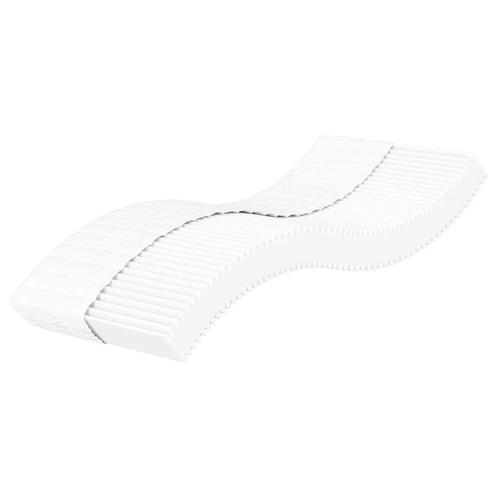 vidaXL Schuimmatras hardheid H2 H3 90x210 cm wit, Huis en Inrichting, Slaapkamer | Matrassen en Bedbodems, Nieuw, Verzenden