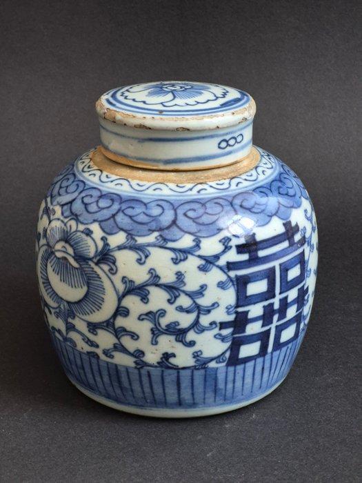 Gemberpot - Porselein - Chinees porseleinen kruik, Antiquités & Art, Antiquités | Autres Antiquités