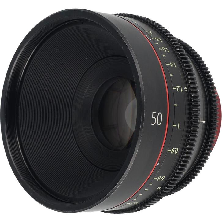 Canon CN-E 50mm T1.3 L F (M) Cine-Servo | Tweedehands, Audio, Tv en Foto, Foto | Lenzen en Objectieven, Zo goed als nieuw, Verzenden