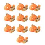 vidaXL Spanbanden 0,4 ton 6mx25mm oranje 10 st, Doe-het-zelf en Bouw, Verzenden, Nieuw