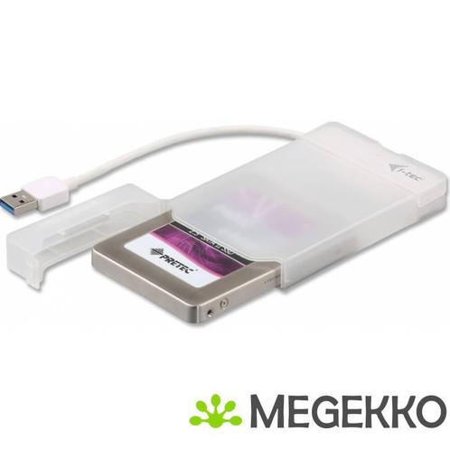 I-tec MYSAFEU314 HDD-/SSD-behuizing 2.5  Wit storage drive, Computers en Software, Computerbehuizingen, Nieuw, Verzenden