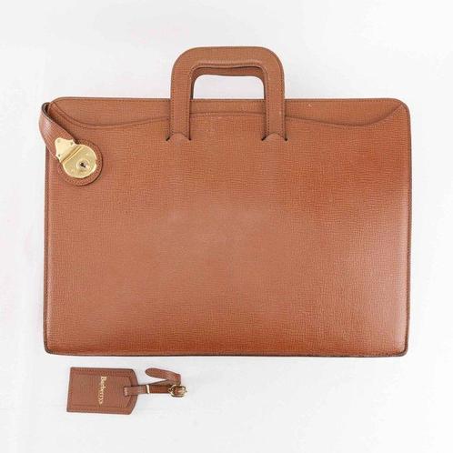 Burberrys - Vintage Leather Business Bag - Porte-documents, Handtassen en Accessoires, Tassen | Damestassen