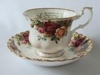 Royal Albert - 10 Grote Kop en Schotels - Old Country Roses, Antiek en Kunst