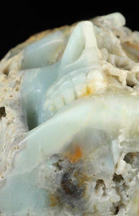 amazoniet 1,14 kg 11,00 x 10,40 cm XXLarge Amazonite Magic, Verzamelen, Mineralen en Fossielen