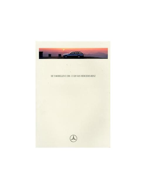 1994 MERCEDES BENZ E200 - E320 T BROCHURE NEDERLANDS, Boeken, Auto's | Folders en Tijdschriften
